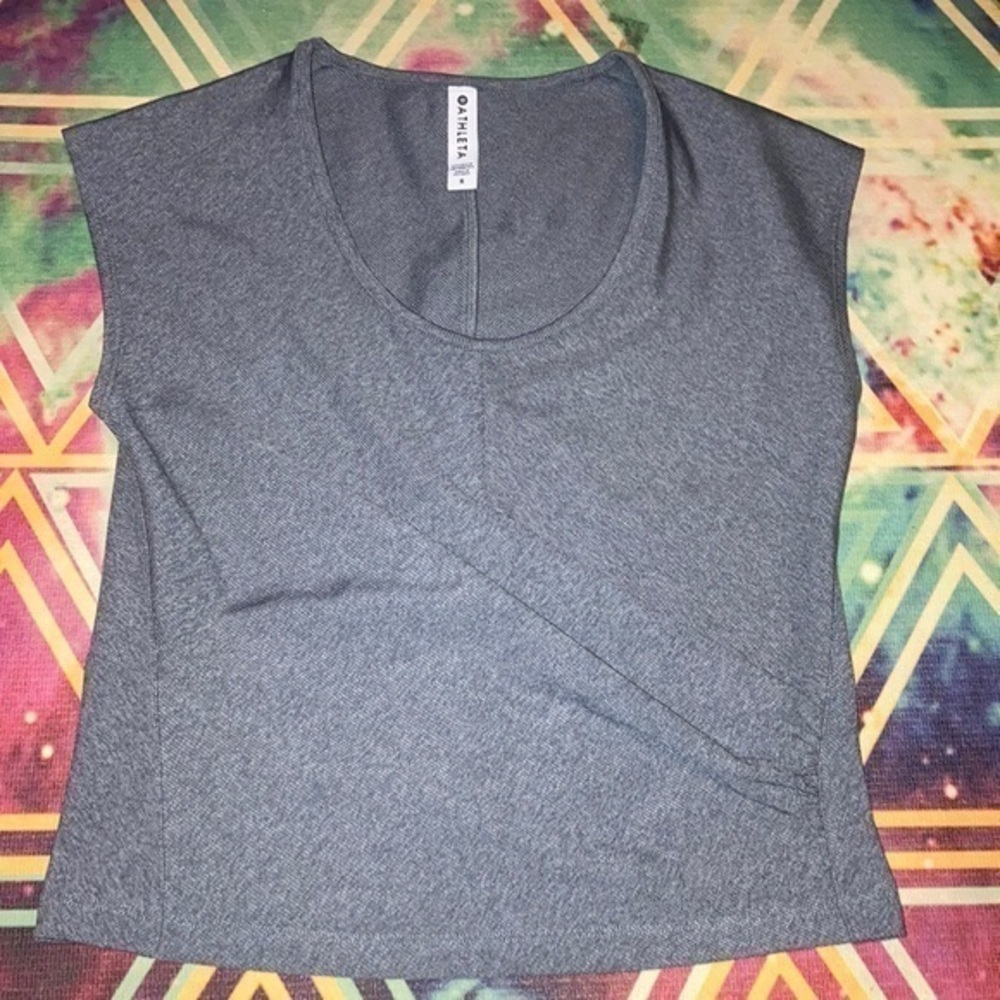 Athleta Front Wrap  Tee